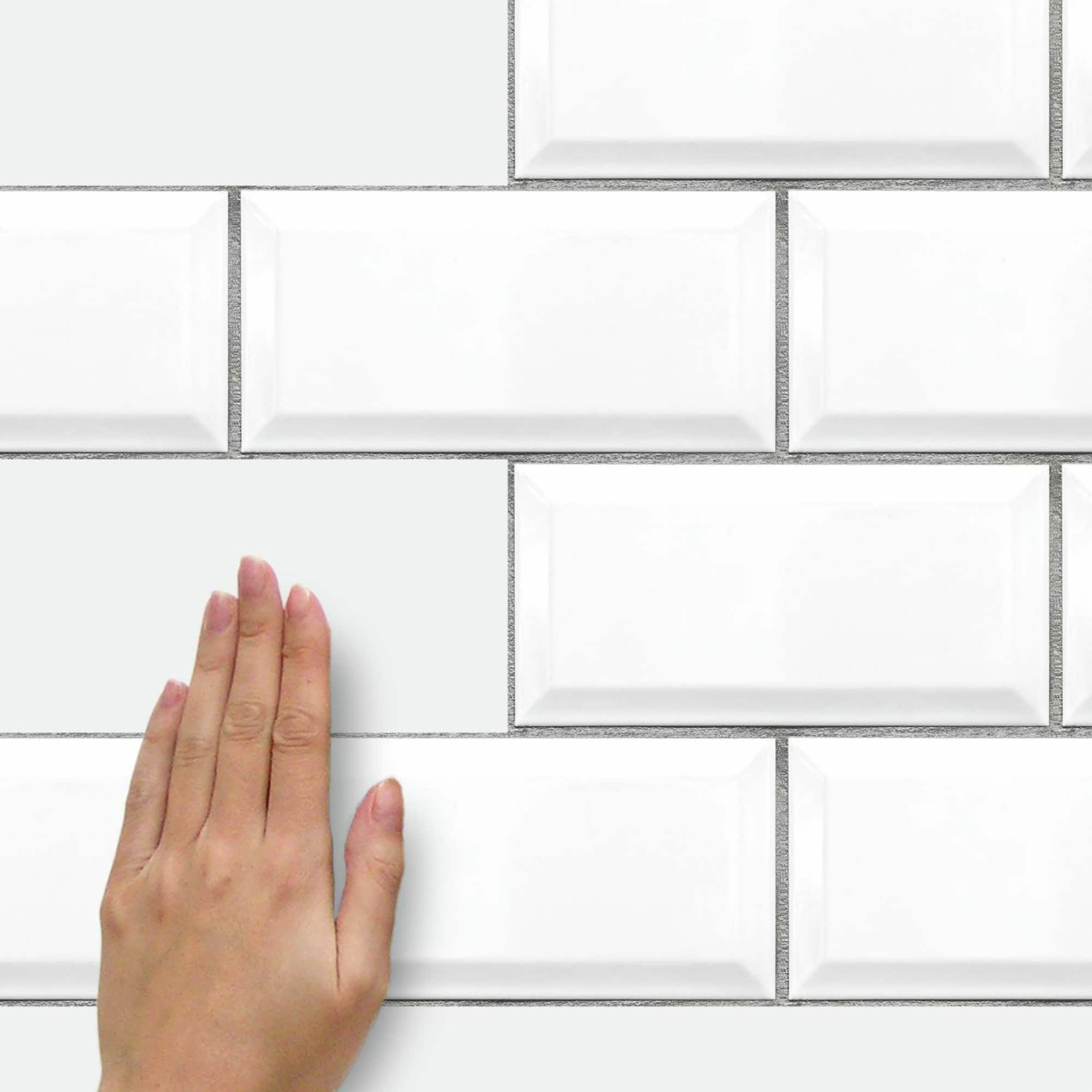 RoomMates Subway Tile Peel & Stick Giant Wall Decals